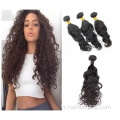 Nouvelle tendance cru vierge non traitée Boundles de vagues de nature noire 10a Grade brésilien Curly Curly bon marché Bundles Vendeurs